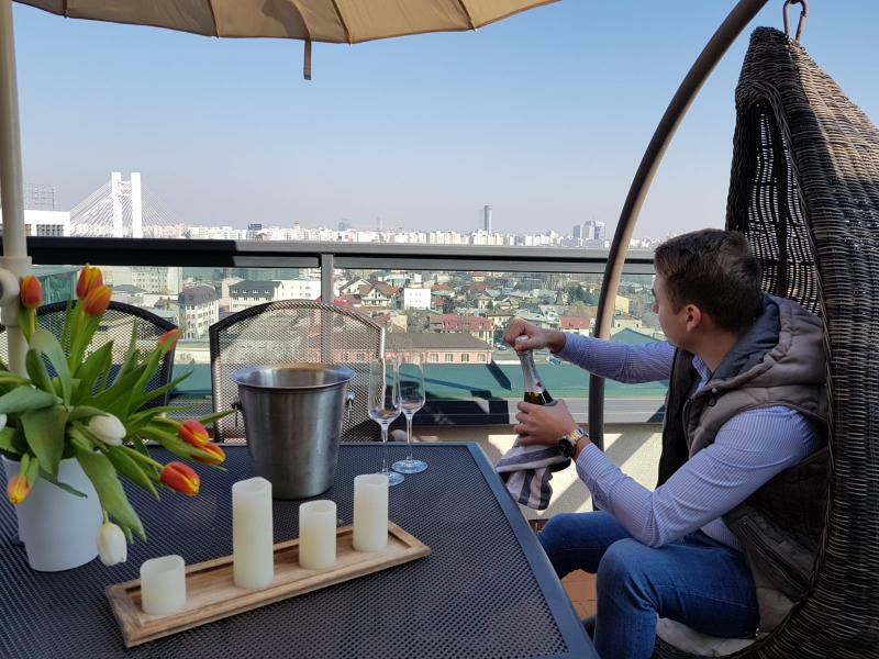 Aparthotel Penthouse Orhideea à Bucarest Extérieur photo